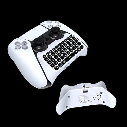 Wireless Keyboard for PS5 Controller Handle Bluetooth External Keyboard for Playstation5 Chatpad Bluetooth Keyboard