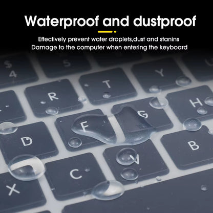 13-14 Inch 15-17 Inch Universal Laptop Notebook Keyboard Silicone Cover Dustproof Protective Waterproof Film