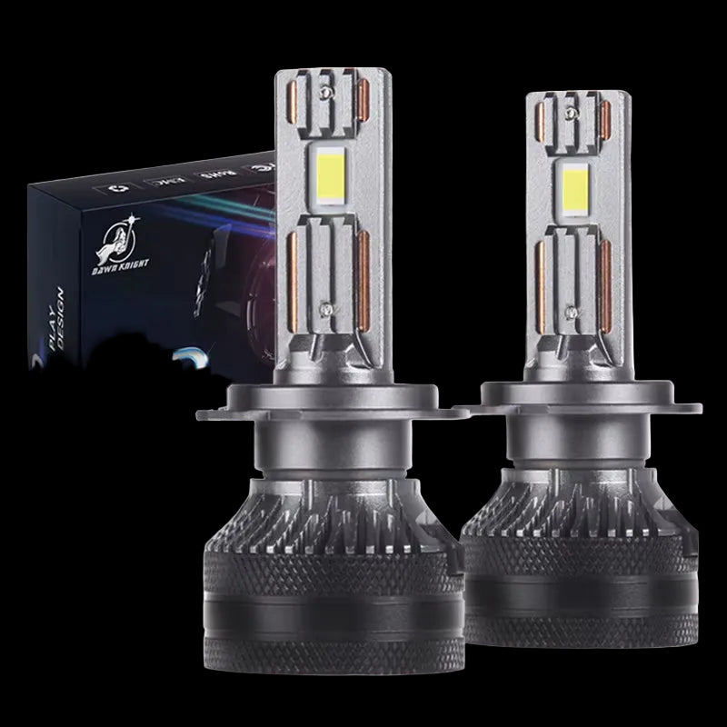 DAWNKNIGHT K5C plus 140W H7 Canbus Led Bulbs 4300K LED H4 H11 HB3 9005 HB4 9006 K6C Led Double Copper Tube Fog Light 12V 2PCS