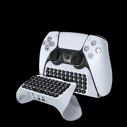Wireless Keyboard for PS5 Controller Handle Bluetooth External Keyboard for Playstation5 Chatpad Bluetooth Keyboard