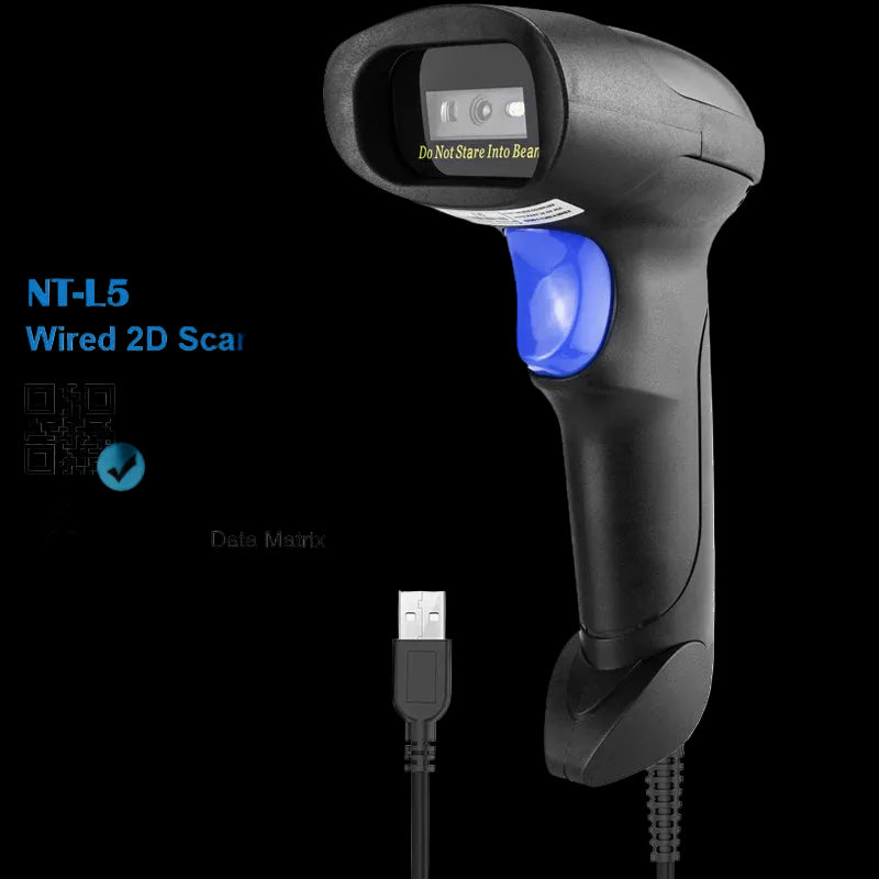 NT-1698W Handheld Wirelress Barcode Scanner and NT-1228BL Bluetooth 1D/2D QR Bar Code Reader PDF417 for IOS Android IPAD