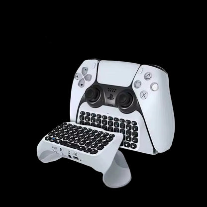 Wireless Keyboard for PS5 Controller Handle Bluetooth External Keyboard for Playstation5 Chatpad Bluetooth Keyboard